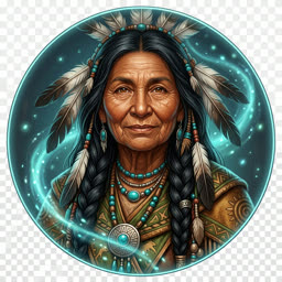 Portrait of Kaya Whitefeather, the quiet listener