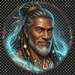 Portrait of Tane Maru, the stoic navigator